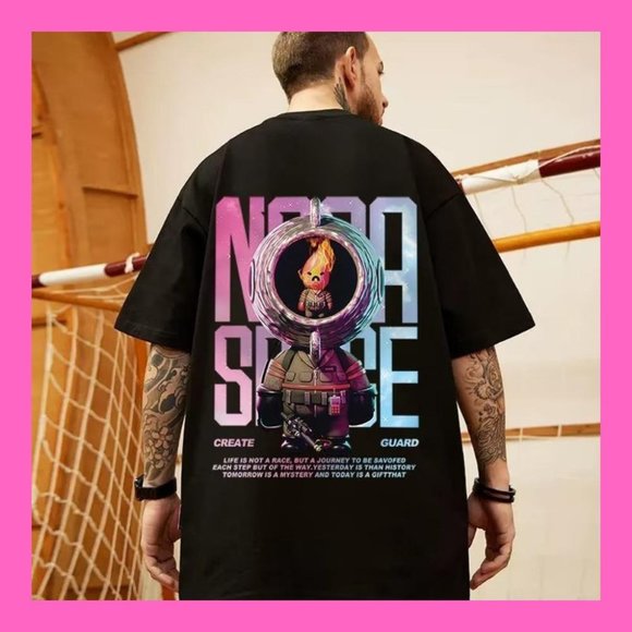 Other - [Last piece] Men's Street Oversize XL Black NASA